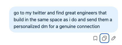 ChatGPT Atlas — Types the same prompt in Atlas sidebar